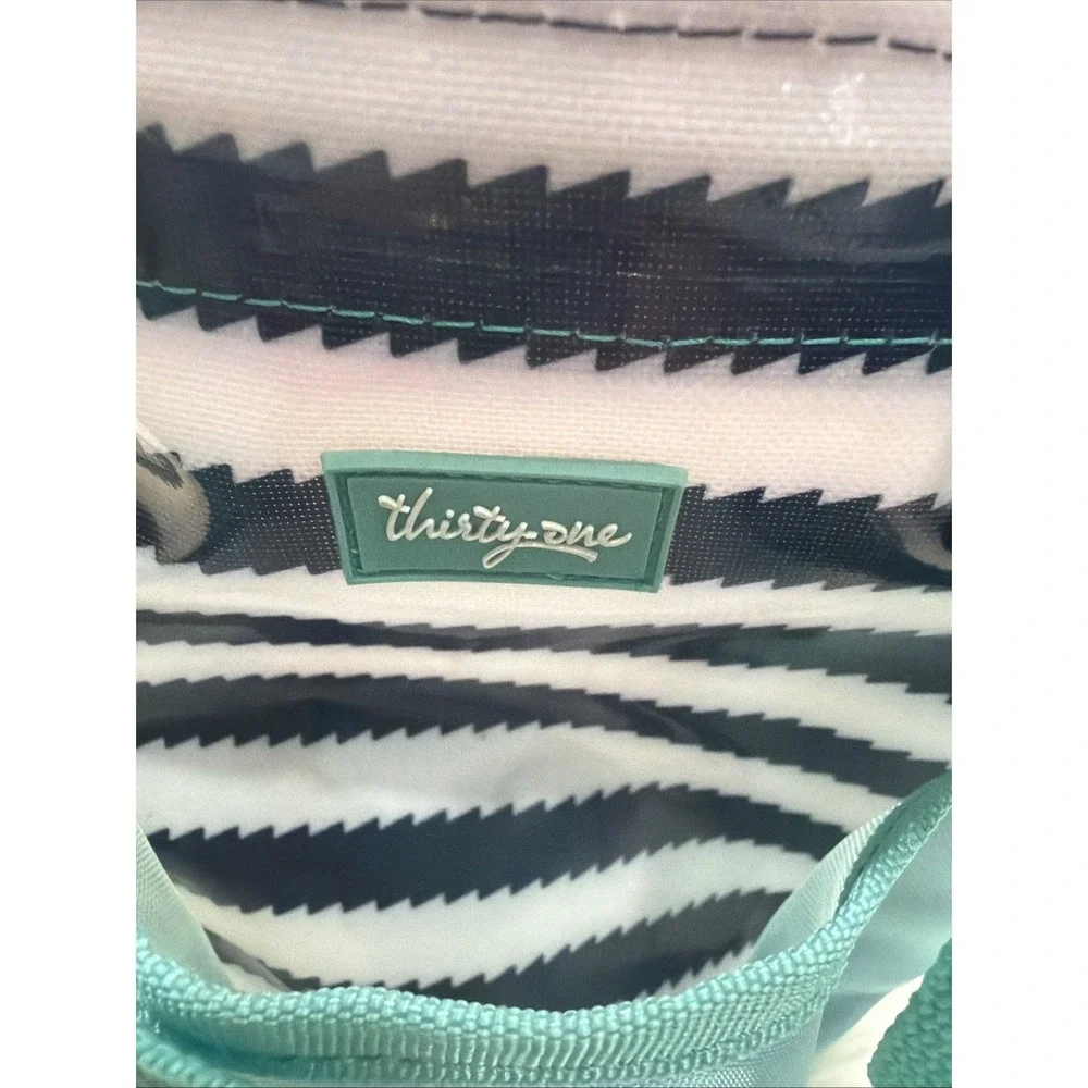 Thirty-One Round About Caddy Shower Beach Utility School Tools Tote Mesh Bottom
